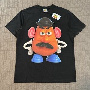 Toy Story x Shoe Palace T Shirt Men Large Black Disney Pixar Mr Potato‎ Head NWT